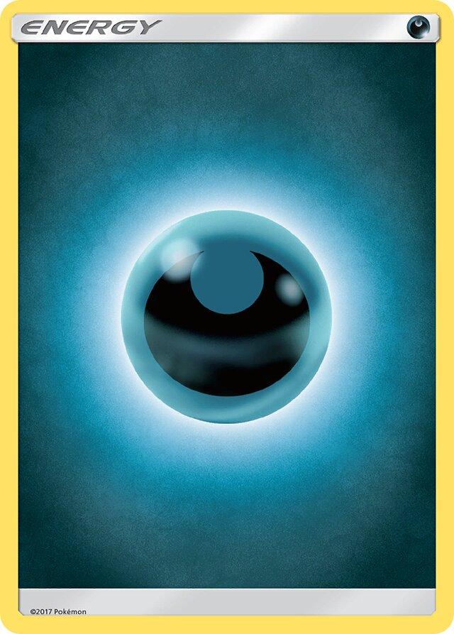 Sun & Moon Darkness Energy Pokémon card